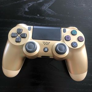 Somy PS4 Dual Shock Controller, Gold